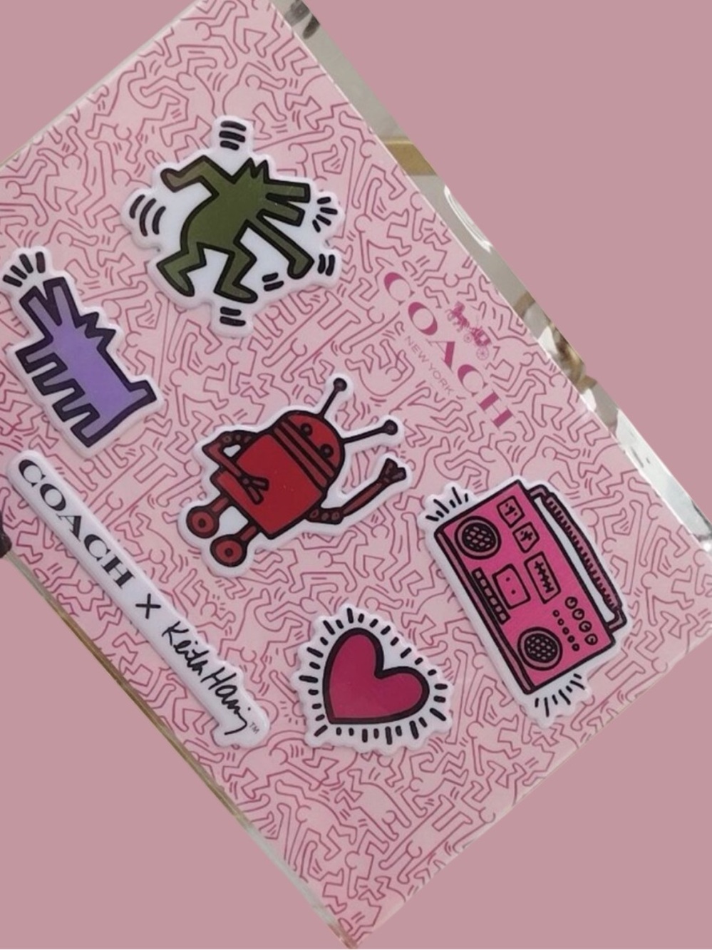 Coming soon Coach x Keith, Haring stickers, limited edition